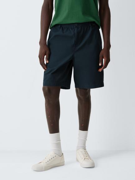 Kin Ripstop Woven Cotton Shorts, Dark Sapphire