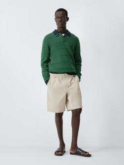 Kin Ripstop Woven Cotton Shorts, Stone