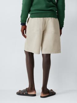 Kin Ripstop Woven Cotton Shorts - view 2, Stone
