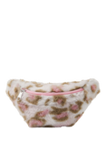 Angels by Accessorize Kids' Faux Fur Leopard Print Belt Bag, Pastel Multi