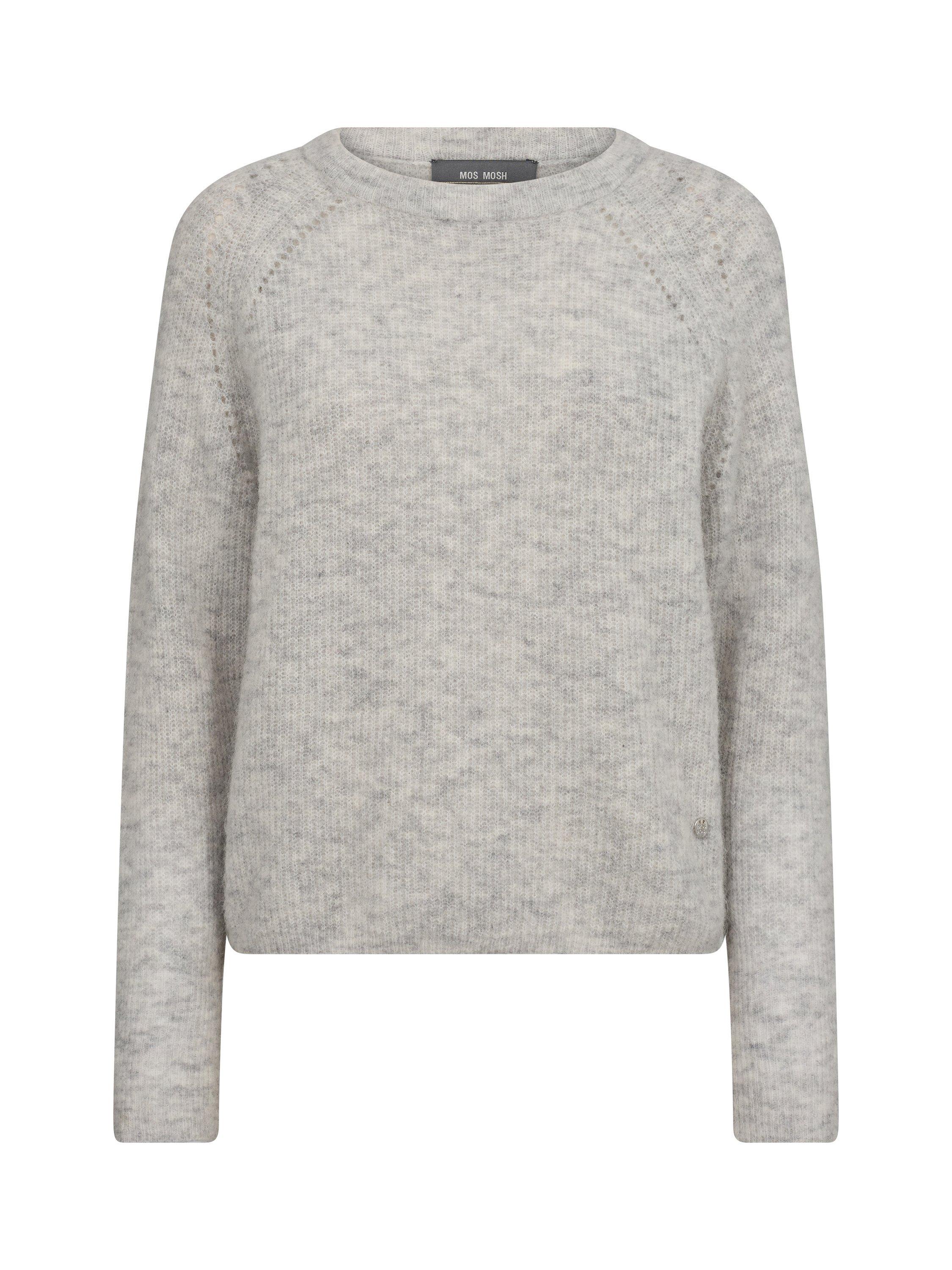 Product image 1 of 2, which shows MOS MOSH Talli Jumper, Grey Melange, XS