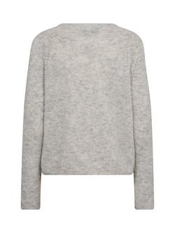 MOS MOSH Talli Jumper, Grey Melange - view 2, Grey Melange