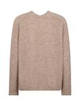 MOS MOSH Thora V Neck Jumper, Doeskin