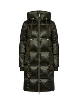 MOS MOSH Nova Metallic Down Puffer Coat, Forest Night