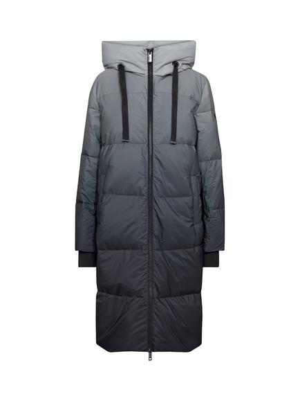 MOS MOSH Nova Dip Dye Hooded Jacket, Dark Grey