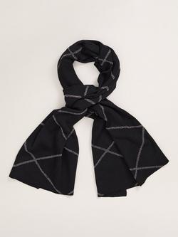 Phase Eight Luxe Sparkle Scarf, Black, Black