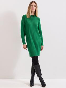 Phase Eight Eleana Jumper Mini Dress, Green