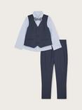Monsoon Kids' 4-Piece Suit Set, Navy