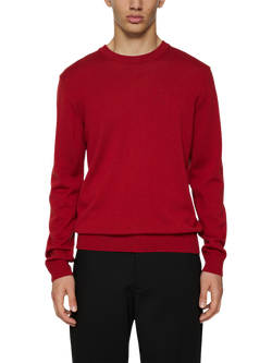 J.Lindeberg Keane Merino Wool Crew Neck Jumper, Bossa Nova, Bossa Nova