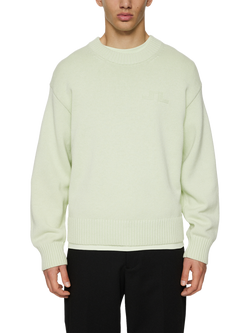 J.Lindeberg Eddy Wool Cotton Blend Crew Jumper, Ambrosia, Ambrosia