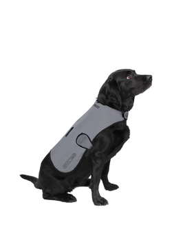 Proviz Reflective Waterproof Dog Coat, Silver, Silver