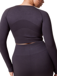Lovall Sculpt Seamless Long Sleeve Top, Shadow