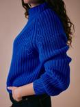 Cape Cove Dusk Pure Merino Wool Jumper, Blue