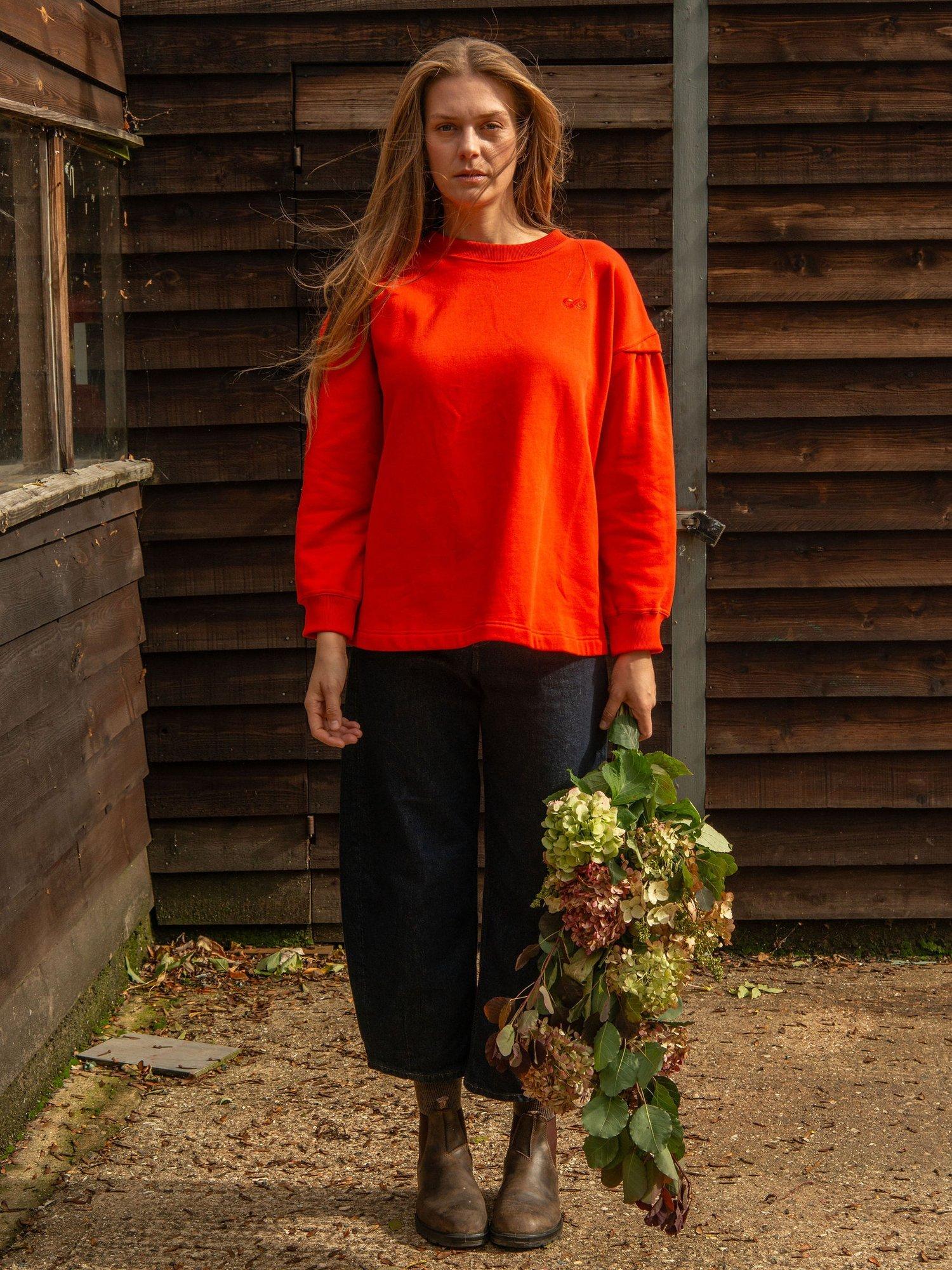 Product image 5 of 8, which shows Cape Cove Tarot Sweatshirt, Red, XS