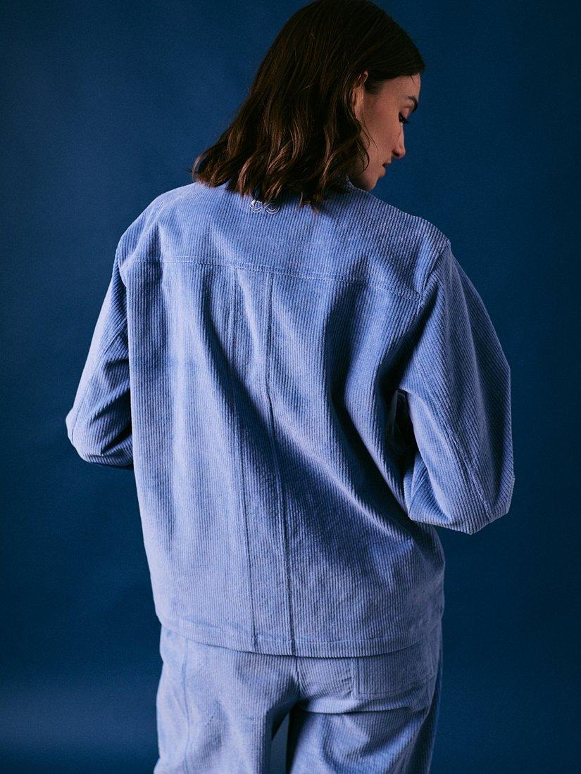 Product image 5 of 7, which shows Cape Cove Corduroy Short Jacket, Blue, XS