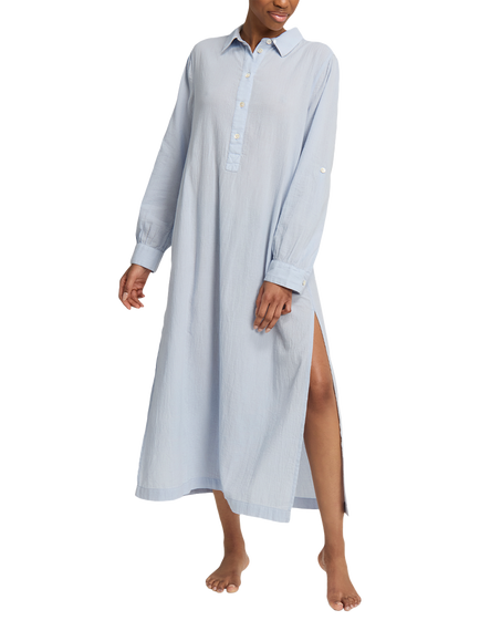 Nudea Maxi Night Shirt, Sky