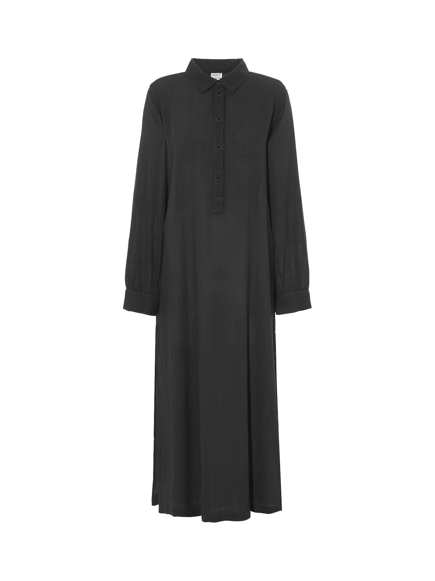 Product image 5 of 5, which shows Nudea Maxi Night Shirt, Black, XS