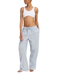 Nudea Organic Cotton Pyjama Trousers, Sky