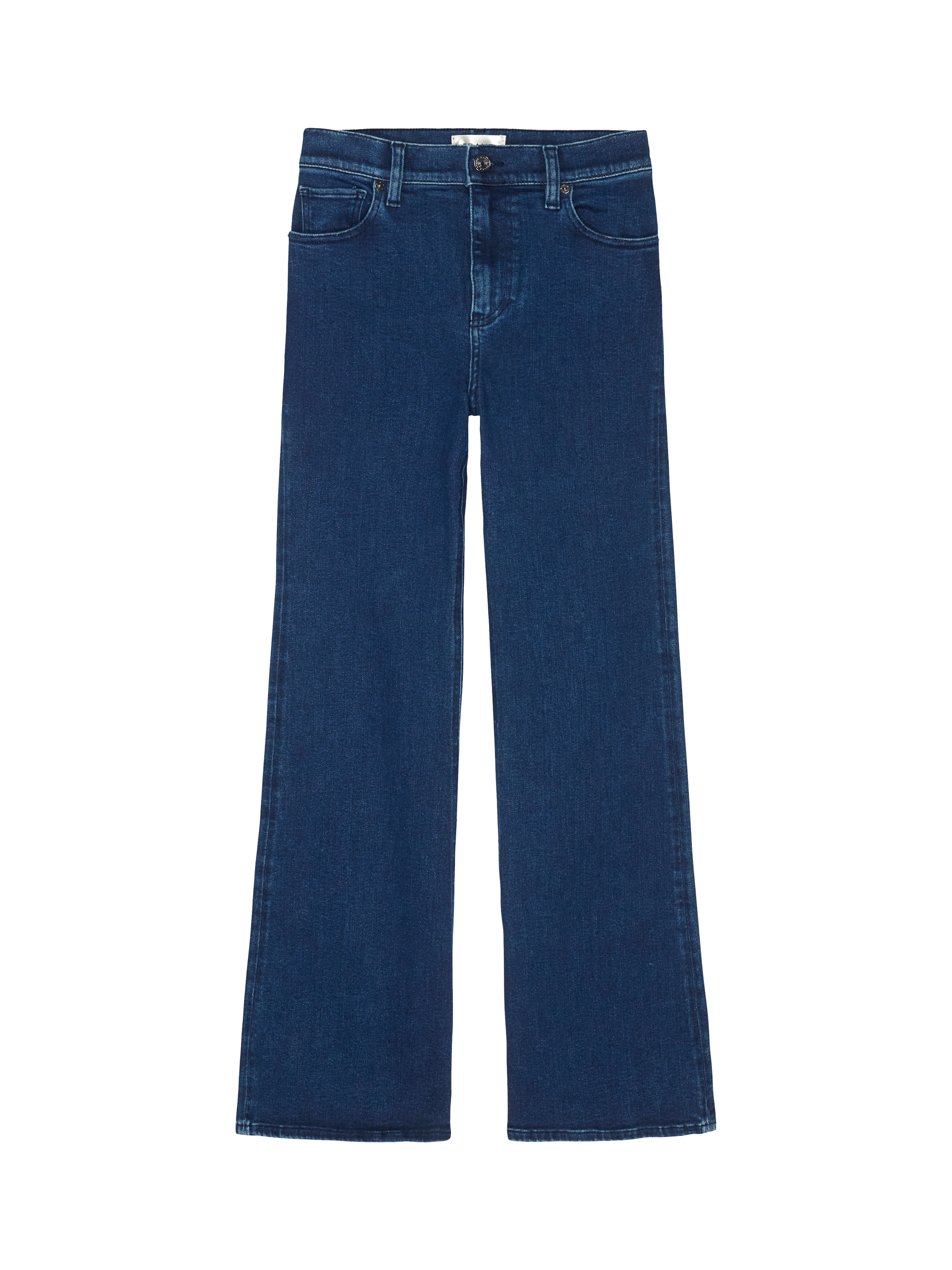 Product image 1 of 1, which shows FRAME The Icon Flared Jeans, Loner, 24