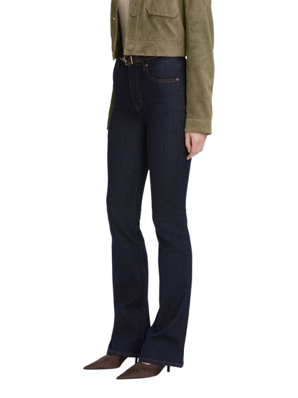 FRAME The Reboot High Rise Bootcut Jeans, Rinse - view 2, Rinse