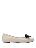 Melissa Aura M Lover Ballerina Pumps, Beige/Black
