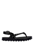 Melissa Bond Strappy Sandals, Black/White