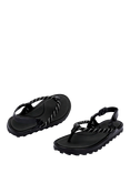 Melissa Bond Strappy Sandals, Black/White