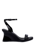 Melissa Celinna Wedge Heel Sandals, Black/Beige