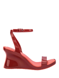 Melissa Celinna Wedge Heel Sandals, Red/Orange