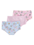 Lindex Kids' Cotton Briefs, Pack of 3, Dusty Pink