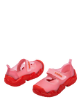 Melissa Sprint Ballerina Hybrid Trainers, Red/Pink