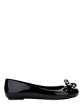 Melissa Sweet Love Glam Jelly Ballet Flats, Black