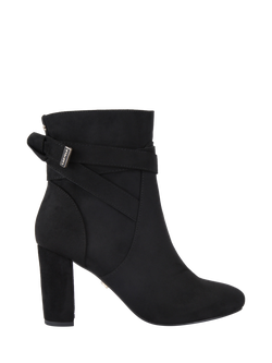 Carvela Tempt Wide Fit Ankle Boots, Black, Black