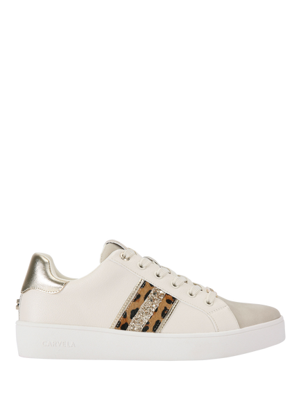 Carvela Rapid Trainers, White/Other, White/Other