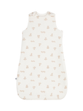Petit Bateau Baby Cotton Blend Sleeping Sack, Marshmallow/Brun