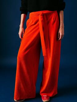 Cape Cove Marley Corduroy Trousers, Red, Red