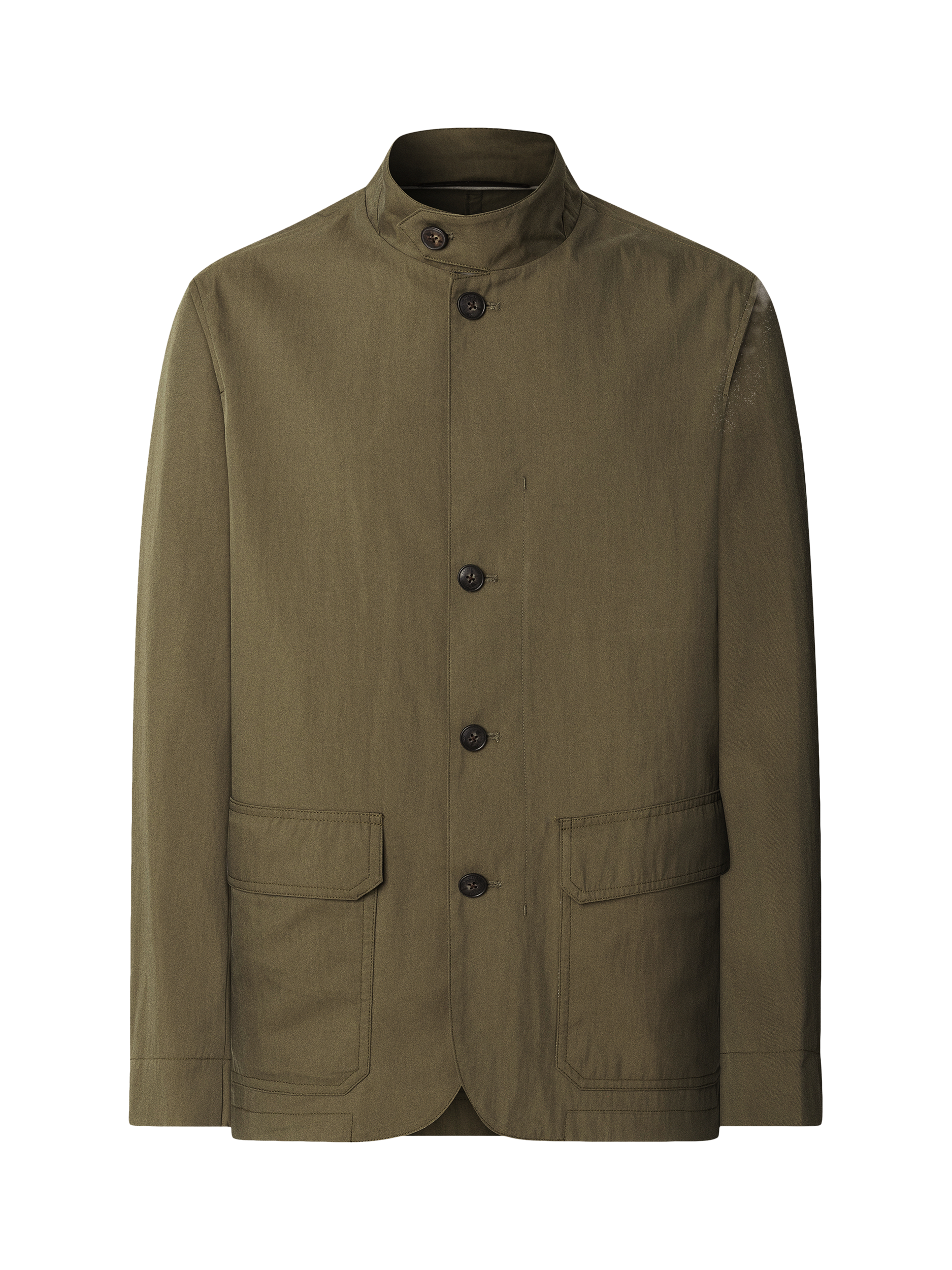 Product image 4 of 8, which shows Hackett London Lightweight Pocket Blazer, Cargo Green, XXL