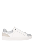 KG Kurt Geiger Lillian Gem Trainers, White/Silver