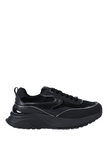 Kurt Geiger London Lisbon Trainers, Black, Black