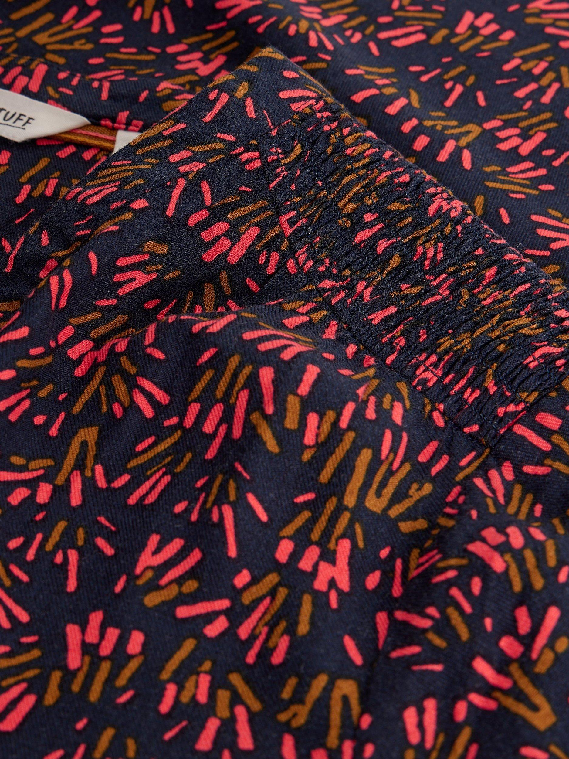 Product image 6 of 6, which shows White Stuff Elisa Abstract Floral Print Blouse , Multi, 6