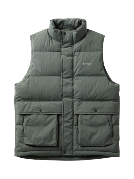 Snow Peak Everyday Puffer Vest, Charcoal