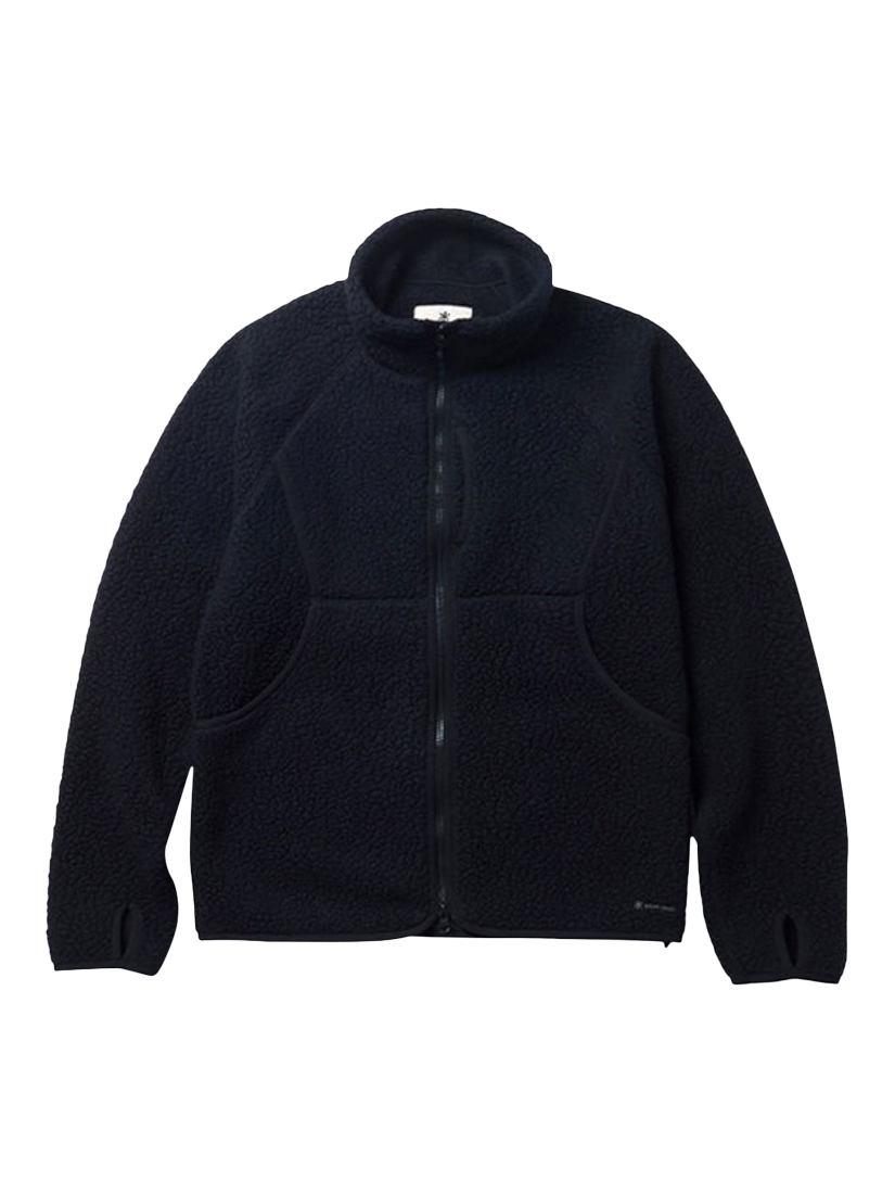 Product image 1 of 1, which shows Snow Peak Boa Thermal Pro® Fleece Jacket, Black, S