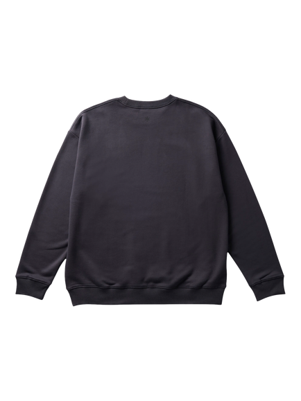 Snow Peak Logo Pullover, Charcoal - view 2, Charcoal