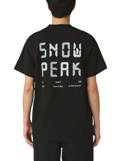 Snow Peak Jikaro T-Shirt, Black - view 2, Black