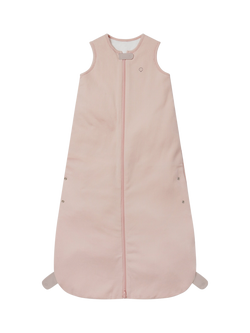 MORI Baby Ribbed Front Opening Sleeping Bag 1.5 Tog, Blush, Blush