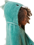 MORI Baby Cotton Dinosaur Hooded Toddler Towel, Dino
