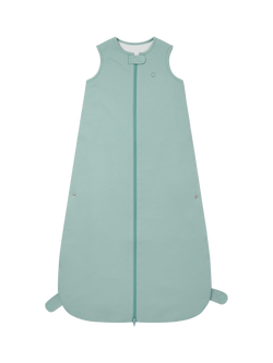 MORI Baby Ribbed Front Opening Sleeping Bag 0.5 Tog, Mint, Mint