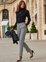 Tapered Black Trousers