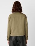 Whistles Mia Pocket Detail Jacket, Khaki