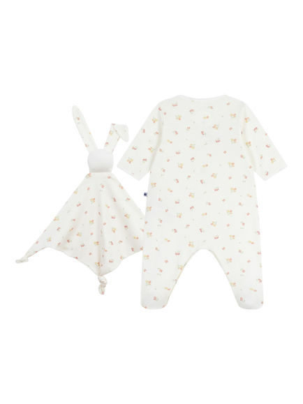 Petit Bateau Kids' Cotton Blend Babygrow Gift Set - view 2, Variante 1
